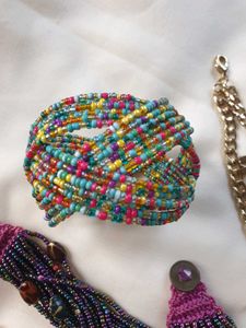 Assorted Beaded &amp; Chain Bracelets