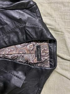 Pierre Cardin Faux Leather Blazer