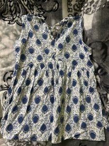 Cute Blue & White Dress