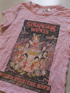 Pink Stranger Things T-Shirt
