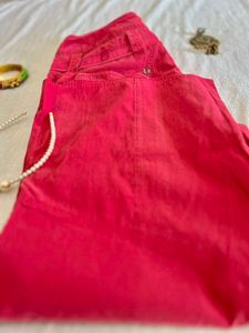 Brand New Rose Colour Jeans