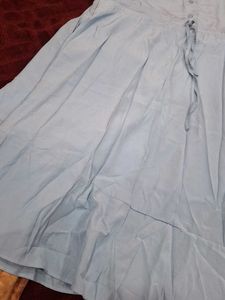 Blue soft dress