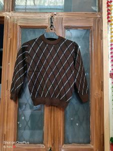 🇳🇿💫💕Argyle Pattern Sweater