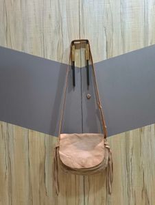 Pepe jeans Suede Fringe Crossbody Bag
