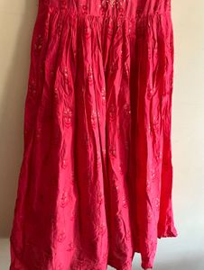 Elegant Pink Ethnic Gown