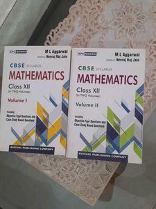 ML Aggarwal Mathematics Class XII Vol 1&2
