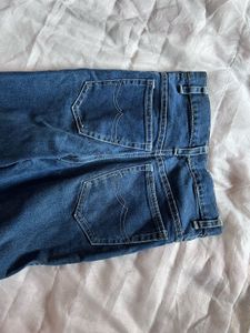 Embellished Flared Denim Jeans