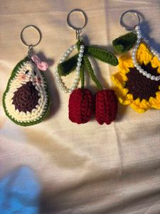 🧶Crocheted Keychain ✨