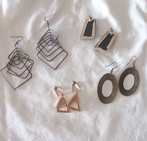 Earrings Set Of 4