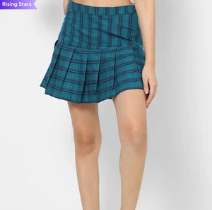 Chic Plaid Mini Skirt