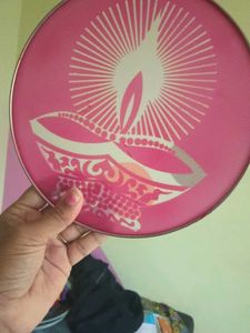 Set of 3 Decorative Round Art Pieces one @99