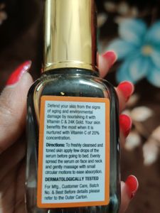 St. Botanica 24k Gold Night Face Serum