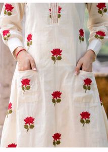 Elegant Embroidered Kurta Set