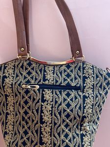 Vintage Embroidered Shoulder Bag
