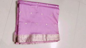 Beautiful Zari Border Saree.