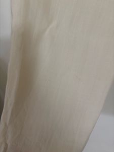Linen high waist pants