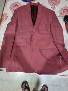 Men's Checkered Blazer