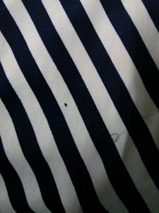🖤🤍 Vintage Chic Striped Dress 🤍🖤
