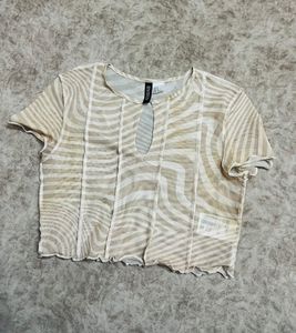 Mesh H&M top