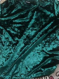 Velvet Green Top