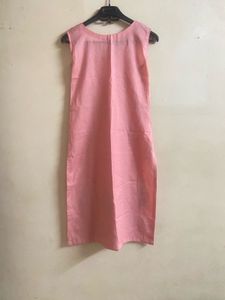 Blush Pink Sleeveless Mini Dress