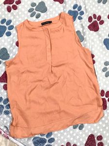 Peach Sleeveless Top