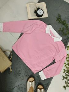 Pink Long Sleeve Top