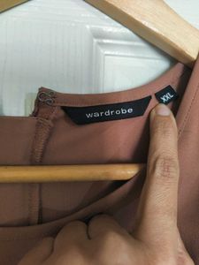 Wardrobe By Westside Blush Pink Ruffle Dress