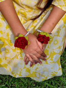 Handmade Rose Bracelets