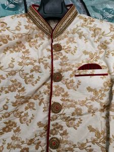 Men's Embellished Sherwani Kurta