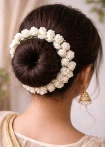 Handmade Crochet Flower Hair Tie