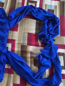 Vibrant peplum top