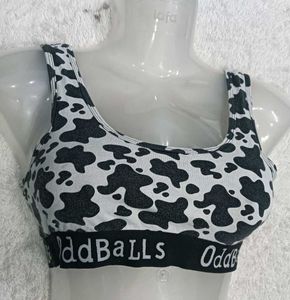 OddBalls Cow🇲🇾 Print Sports Bra