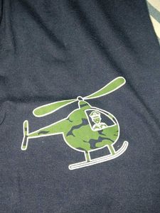 Kids Helicopter Print Pajama Set