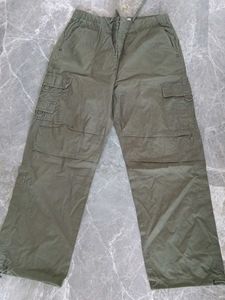 Olive Green Cargo Pants