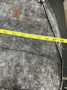 Roadster Grey Washed Denim Shirt