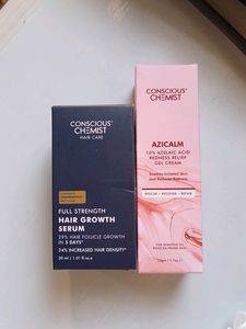 Conscious Chemist Hair Growth Serum & Gel Cream