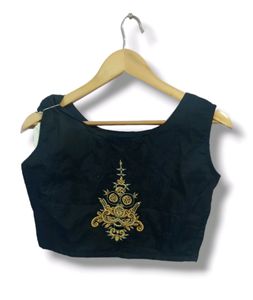 Navy Blue Lehenga Choli (Women's)