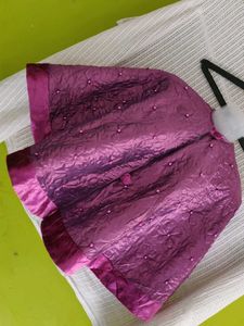 Elegant Purple Ethnic Jacket(Cape)