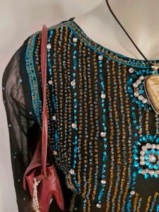 sequined desi y2k kurti