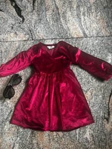 brand new Velvet Wrap frock