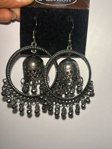 Boho Bell Hoop Earrings