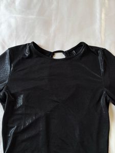 Tokyo Talkies Black Backless Top