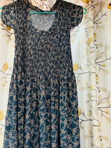 Floral Smocked Maxi Dress