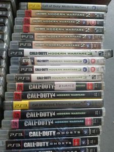 Call of Duty PS3 Collection (549 rs. each) Not All