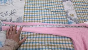 Pink Button-Up woollen top 🥰