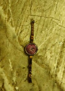 Elegant Rose Gold Titan Raga Watch