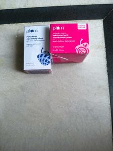 Plum Skincare Duo - Rejuvenating Creme & Sleeping