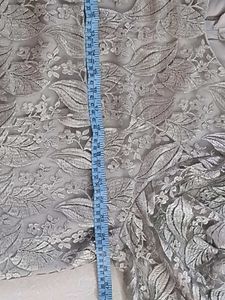 Elegant Lace Silver Greyish Tops