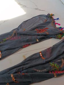 Rajasthani style dupatta heavy embroidery 🎀🪡🧵